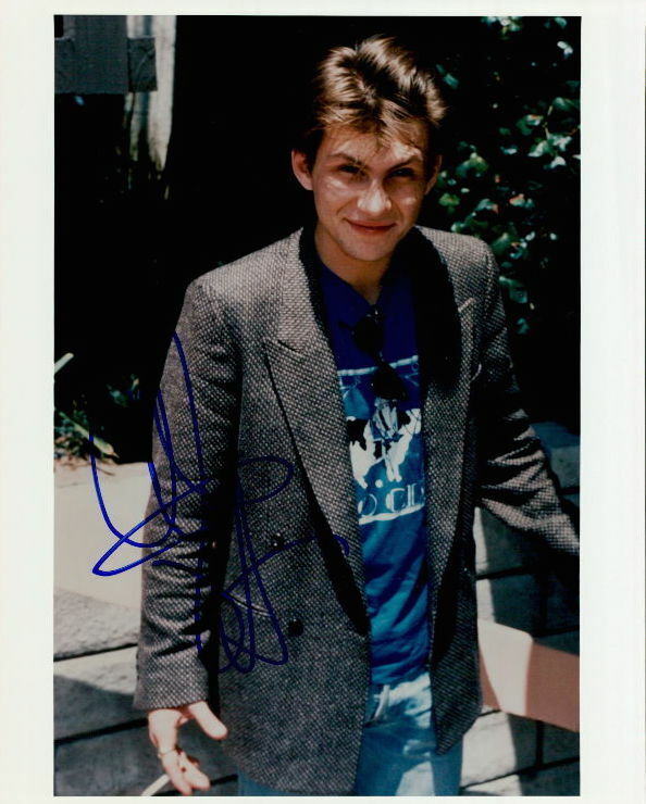 Christian Slater in-person signed 8x10 Photo Poster painting COA