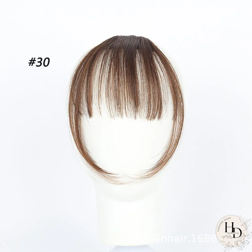 Air Bangs Wig Piece Thin Translucent