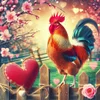 uk.everydayedeals (Limited Stock)Diamond Painting - Full Round - Outdoor Rooster