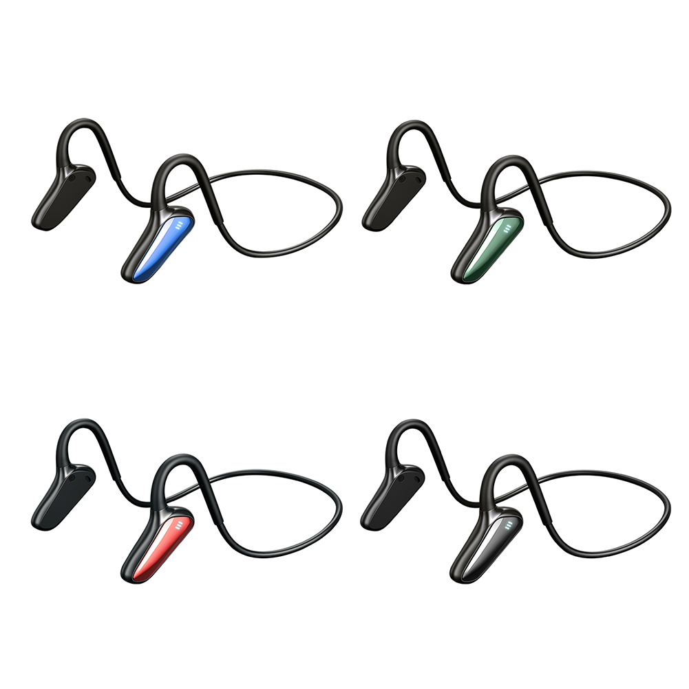 

M-D8 Bone Conduction Headphones Open Ear Bluetooth-compatible 5.2 Wireless Earphones, Blue, 501 Original