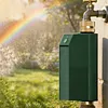 Tuyas WiFi Water Timer Smart Valve Controller Brass Inlet & Outlet Automatic Garden Irrigation Machine APP Voice Control Intelligent Sprinkler Timer for Home Garden Planter