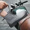 Fashion Boots of Suede for Men / Casual Classic Shoes British Style / Ankle Boots for Motorcycle