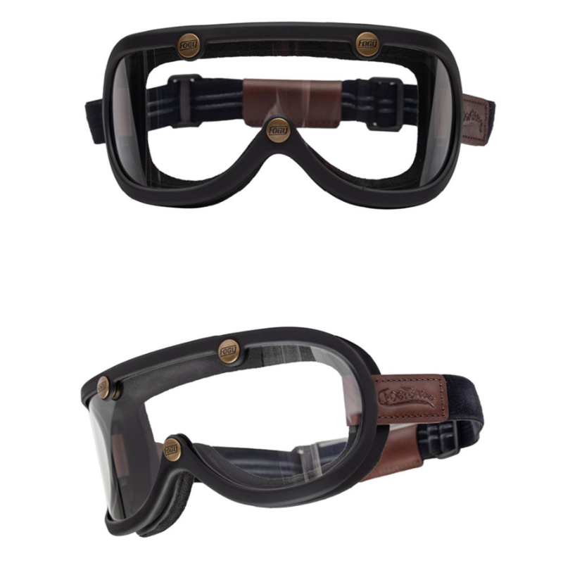 Retro Locomotive Universal Large Frame Goggles (wearable Glasses 3/4 Half Helmet)