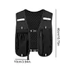 Adjustable Hydration Vest Bag Breathable Running Backpack Bottle Storage Bag