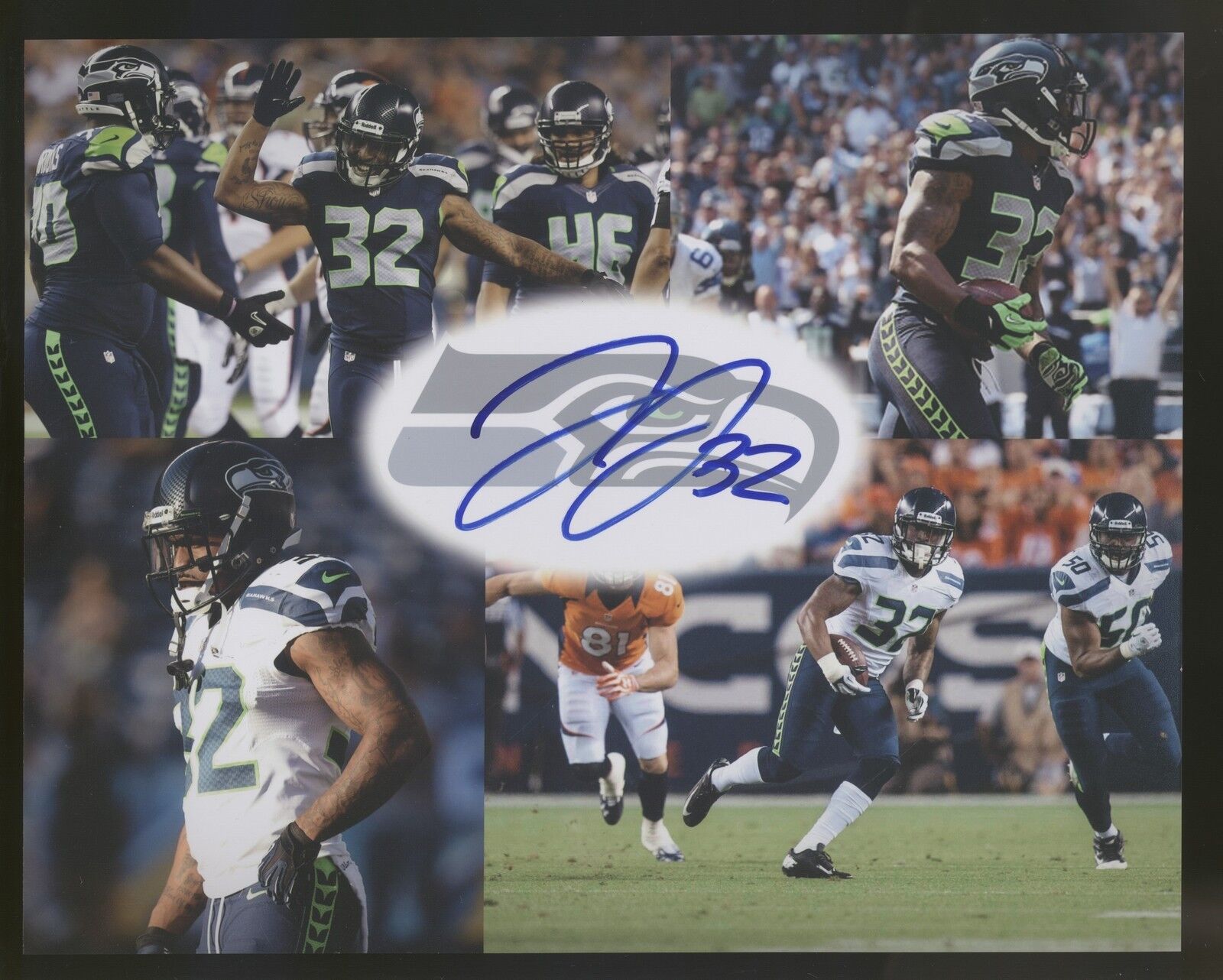 Jeron Johnson 8x10 Photo Poster painting Autographed Signed AUTO Seahawks SB Champion SPH 0499