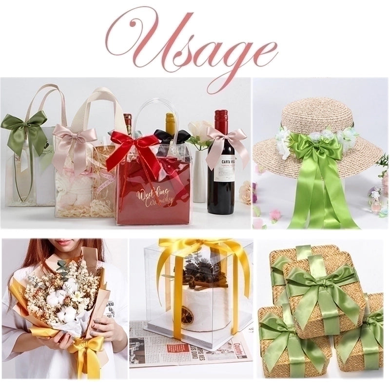 100 Yards/Package 300 Yards/Package 500 Yards/Package Polyester Ribbons