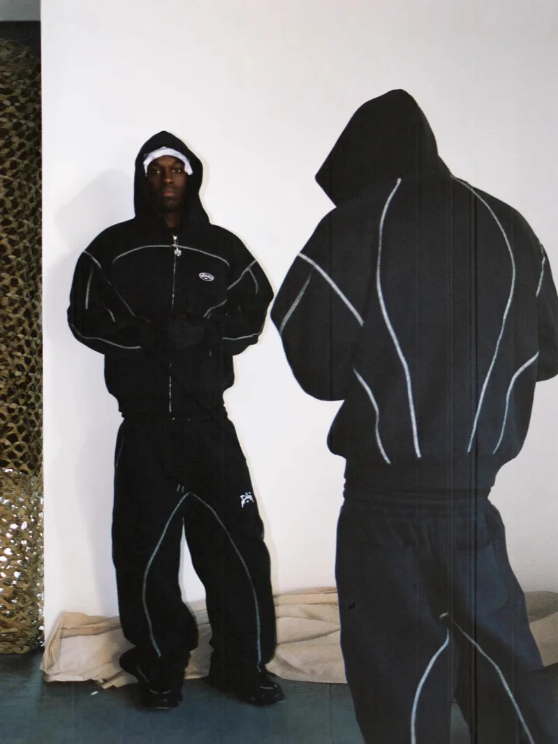 Athvotar Athvotar Trendy Loose Tunic Hip-Hop Streetwear Men And Women Zipper Hooded Casual Jacket 2025