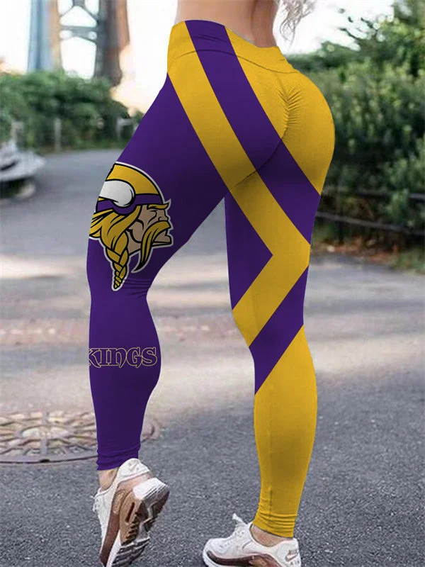 Minnesota Vikings
High Waist Push Up Printed Leggings