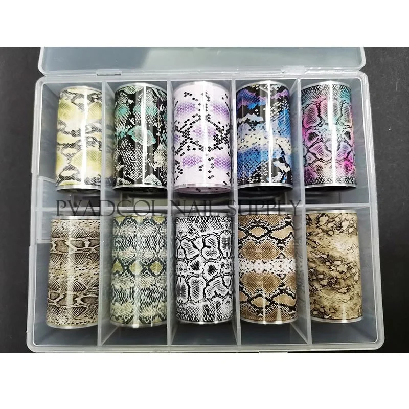 Flower Nail Sticker Wraps Slider Water Transfer Decal Foils Foil Nail Art Decoration Acrylic Manicure Tool-Nail Inspo