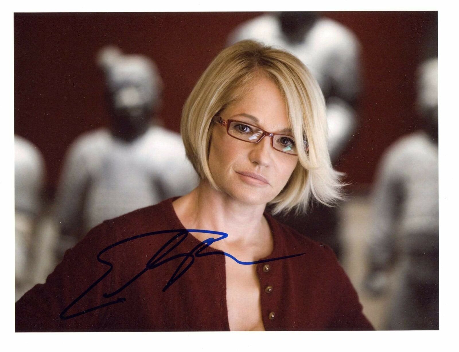 Ellen Barkin ACTRESS autograph, In-Person signed Photo Poster painting