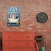 Cat In Bathtub - Vintage Metal Signs(12*16Inch) - Cat