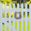 Diamond Painting Acrylic Owl Wreath Hanging Sign Decoration