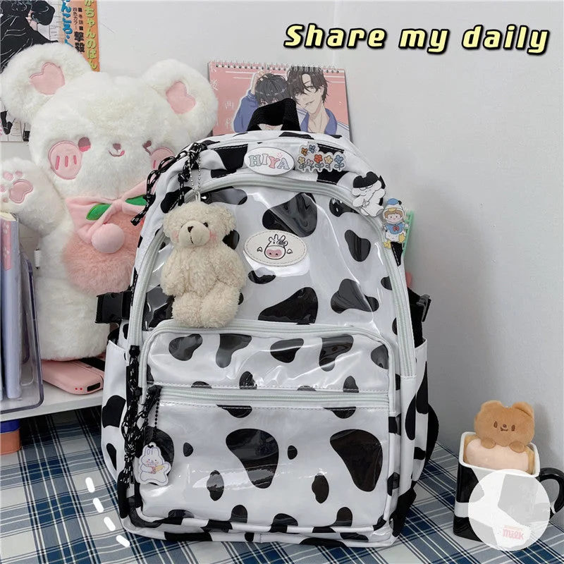Harajuku Cow Bear/Calf Backpack BE762
