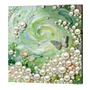 uk.everydayedeals DIY Pearl Painting With Frame - Handmade Self-Adhesive Pearls - Butterfly Vortex(30*30cm)