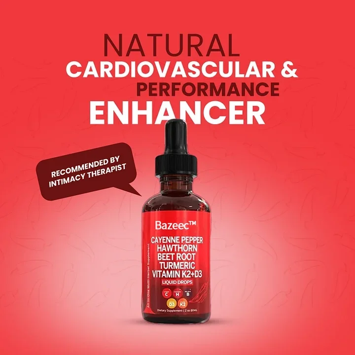 Cayenne Pepper Drops - natural cardivascular & performance enhancer