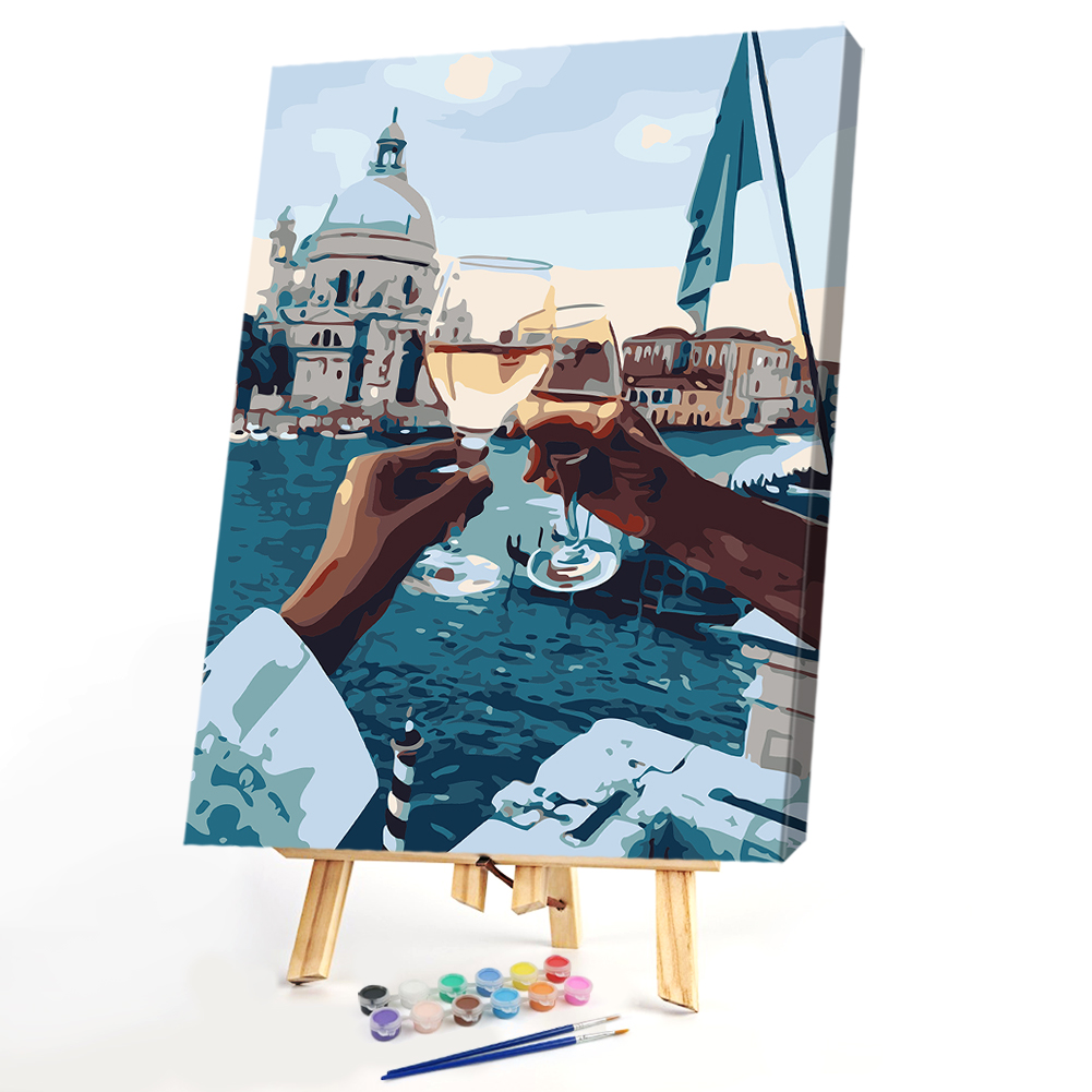 

40*50CM Paint By Numbers-Cheers, 501 Original