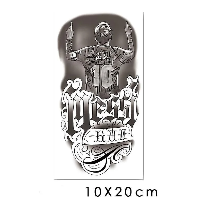 Japanese Dark Comics Evil Kawakami Tomie Double-sided Girl Waterproof Temporary Fake Tattoo Sticker Sleeve Anime Tattoo