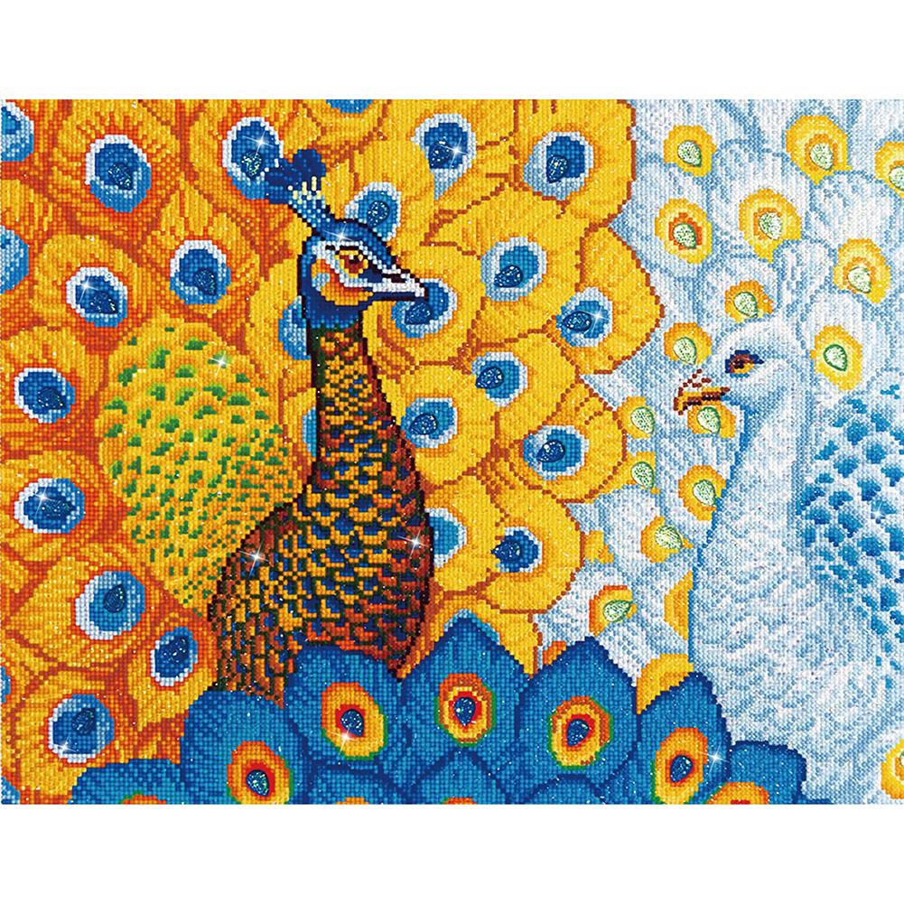 

Peacock-Round Drill Diamond Painting-30*40CM, 501 Original