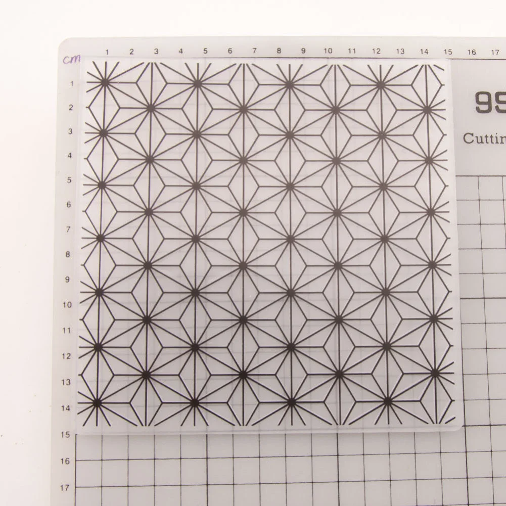 Plastic Diamond Template Craft Card Making Paper Card Album Wedding Decoration Scrapbooking Embossing Folders