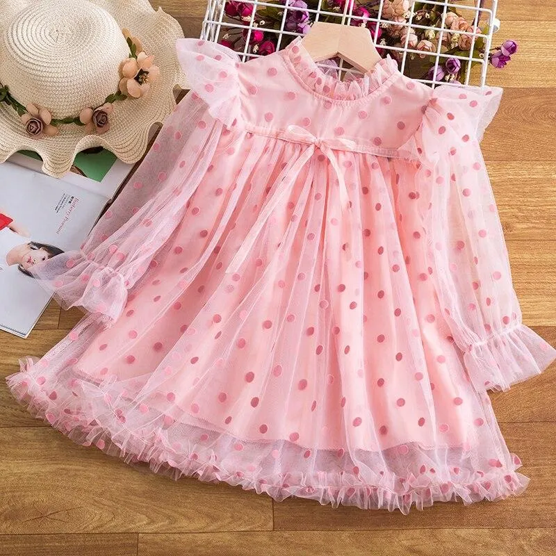 Xmas Winter Autumn Girl Dress Children Clothes Kids Dresses For Girls Party Dress Long Sleeve Knitted Sweater Toddler Girl Dress