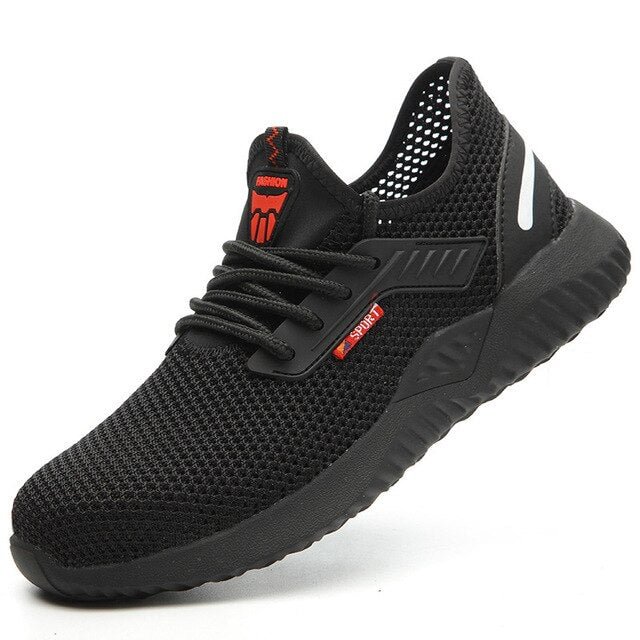 Indestructible Shoes Men Safety Work Shoes with Steel Toe Cap Puncture-Proof Boots Lightweight Breathable Sneakers Dropshipping