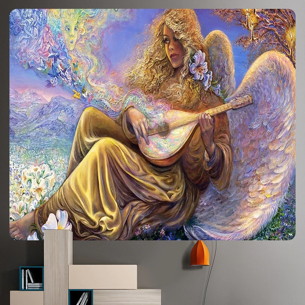 Nigikala scene home decoration printing large size tapestry hippie bohemian decoration background wall sofa blanket