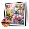 Diamond Painting - Full Round Drill - Butterfly(Canvas|30*30cm)