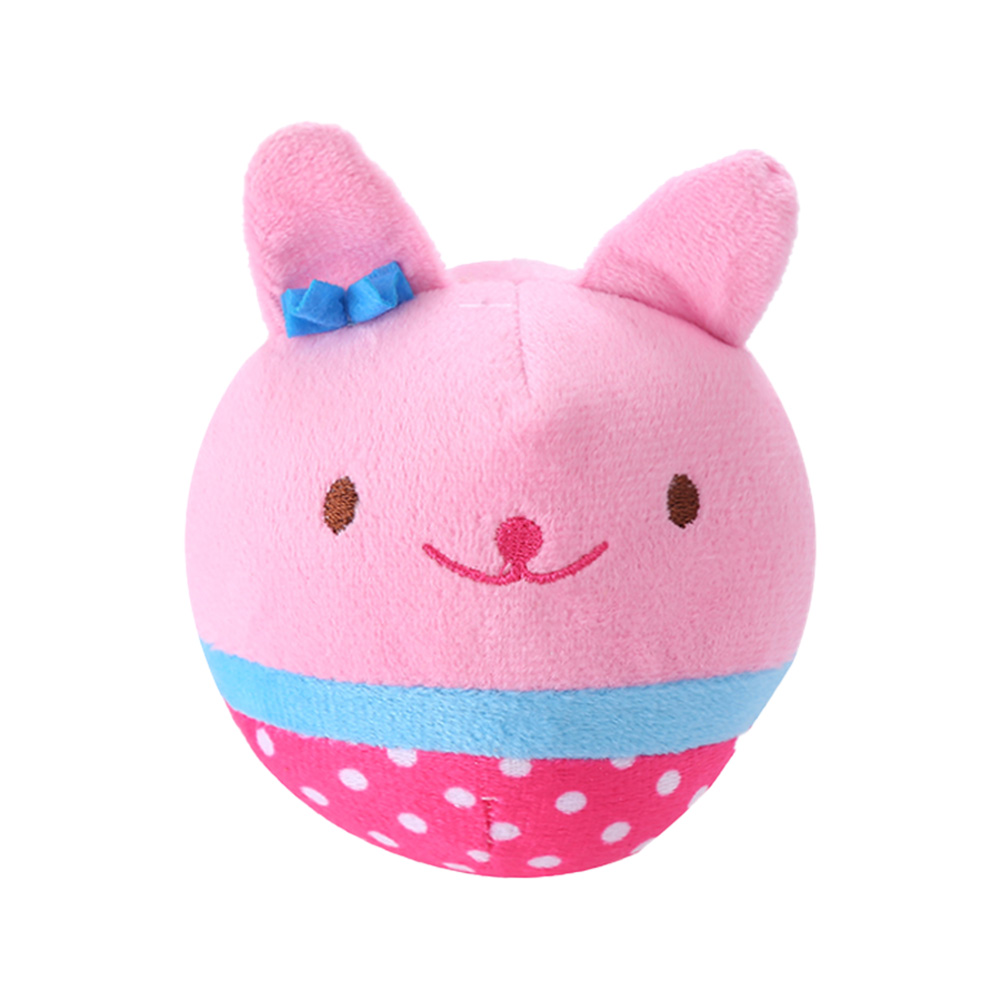 

Cute Pet Animal Sound Molar Doll Cat Dog Interactive Plush Chew Bite Toys, 501 Original