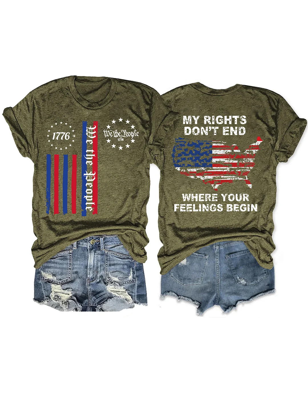 We The People 4th Of July 1776 T-Shirt