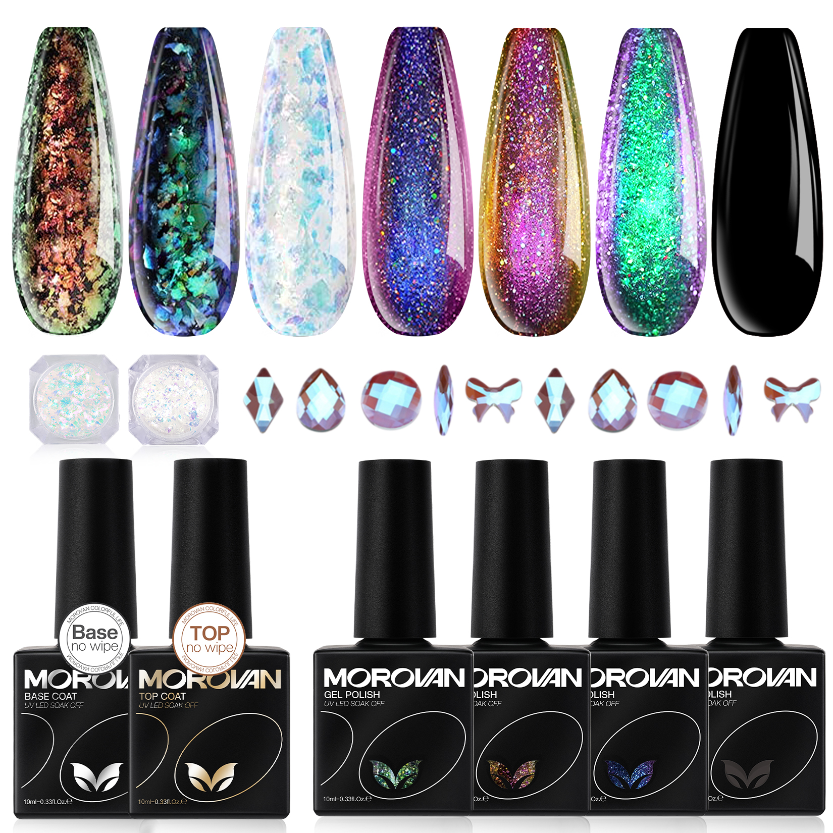 Acrylic Nails Poly Nail Gel Nail Polish Essentials & Powder | MOROVAN