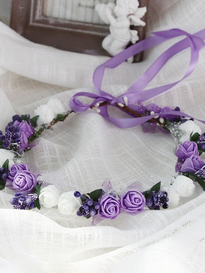 Mori Wedding Simulated Flower Headpieces wearshes