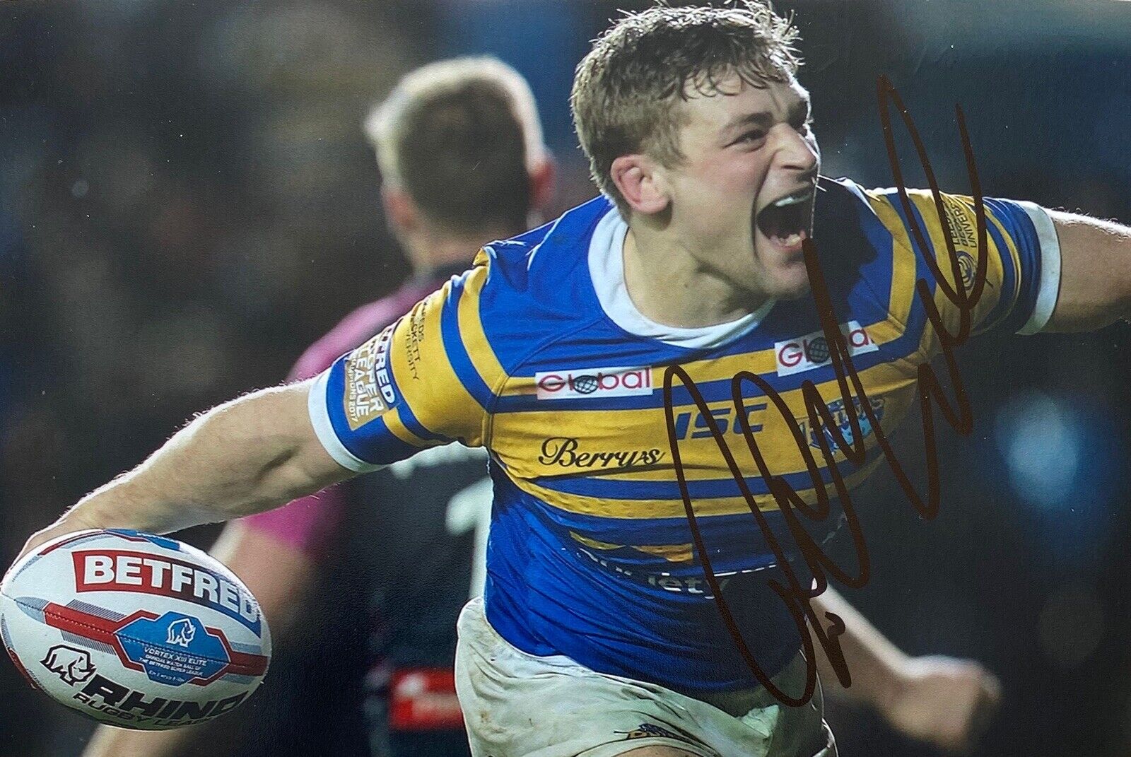 Jimmy Keinhorst Genuine Hand Signed 6X4 Photo Poster painting - Leeds Rhinos 6