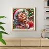 Grandma Santa-11CT Stamped Cross Stitch 40*40cm/15.75*15.75in