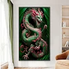 (40*70cm)Dragon - Round Partial AB Drill Diamond Painting