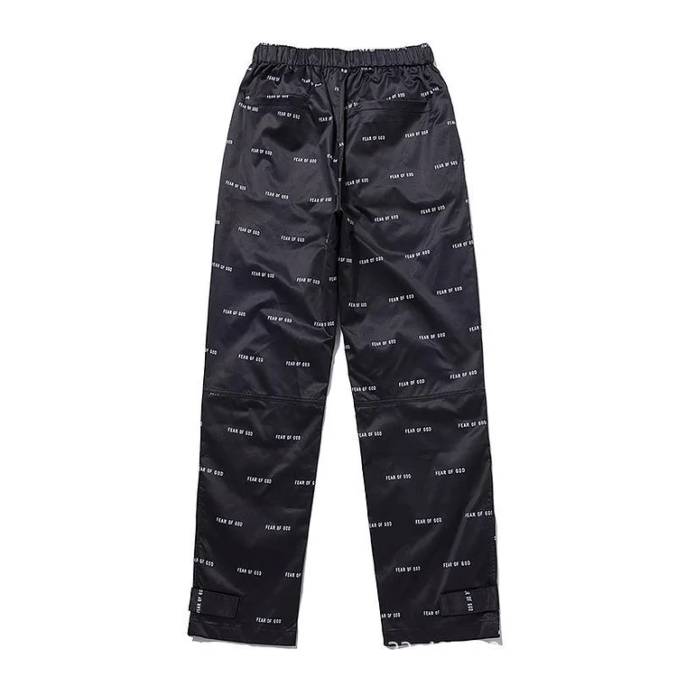 Fog Essentials Pants Spring and Autumn Fog Season 6 Letter Logo Trousers for Men and Women