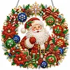 DIY Diamond Painting Xmas Hanging Ornament Pendant Acrylic Double Sided Print Decor Kit
