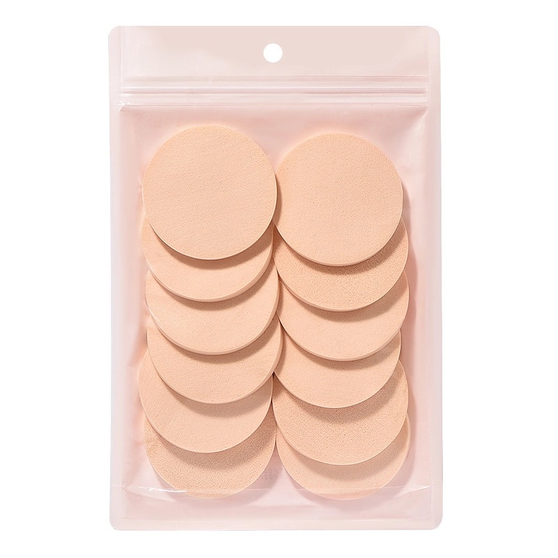Chuanqier 12-piece Makeup Sponge Sponge Sponge Sponge Makeup Foundation Dry Powder Wet And Dry BB Cream Special
