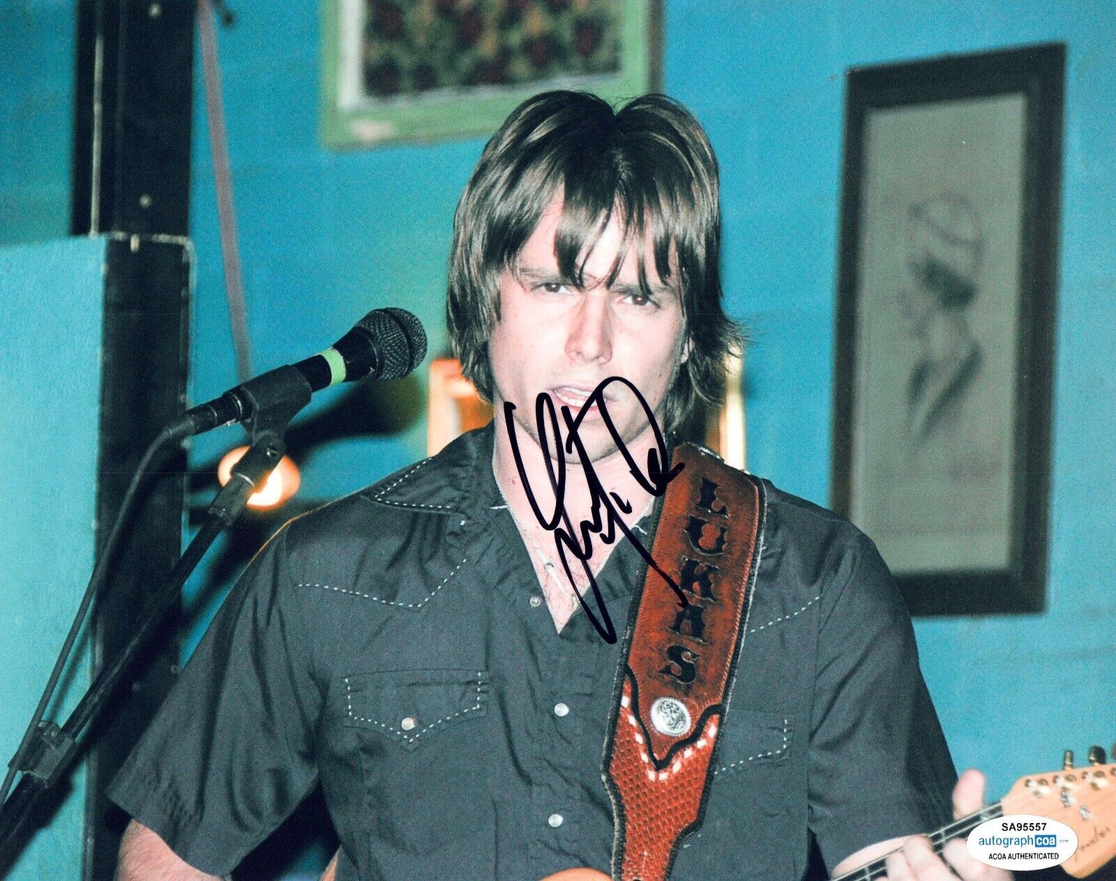 Lukas Nelson Signed Autographed 8x10 Photo Poster painting Promise of The Real Willie ACOA COA