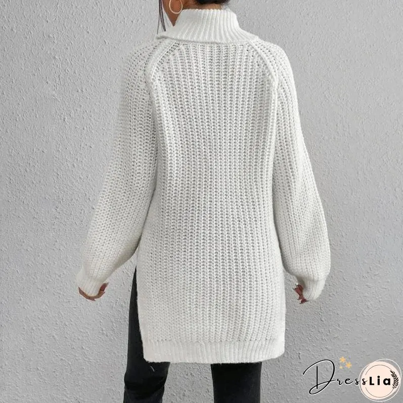 Casual Turtleneck Sweater