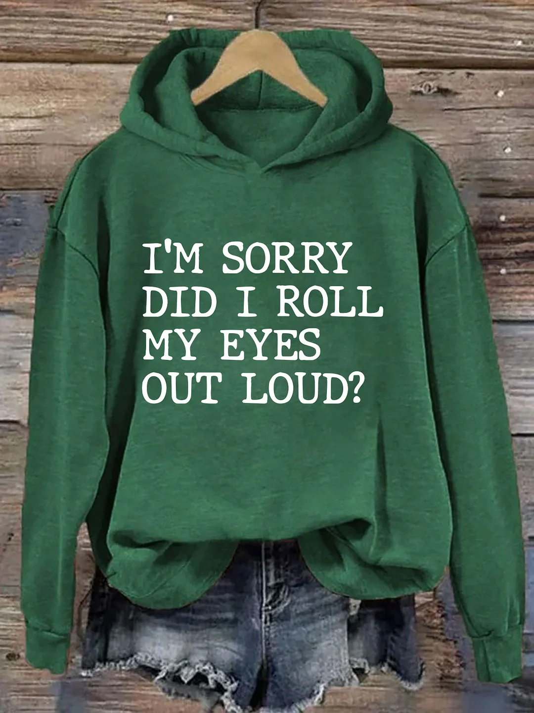 Did I Roll My Eyes Out Loud Hoodie
