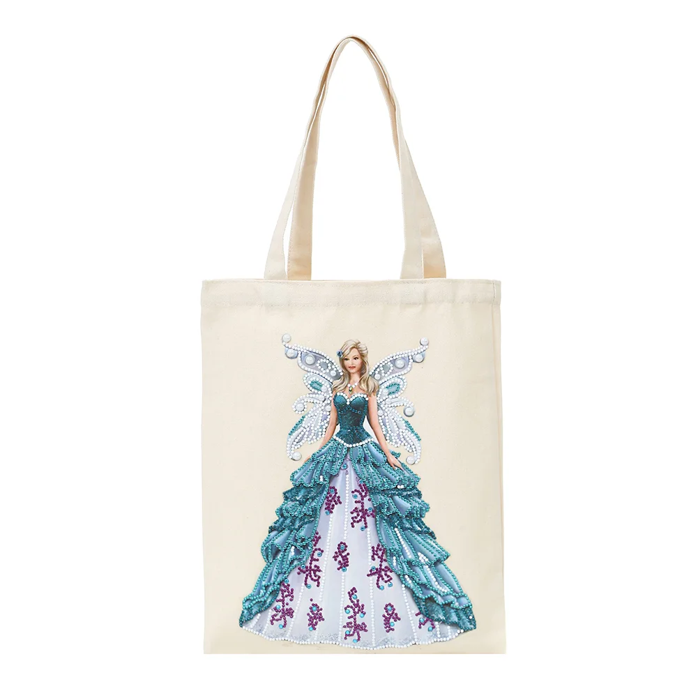 DIY Diamond Painting Eco-Friendly Bag - Angel Fairy