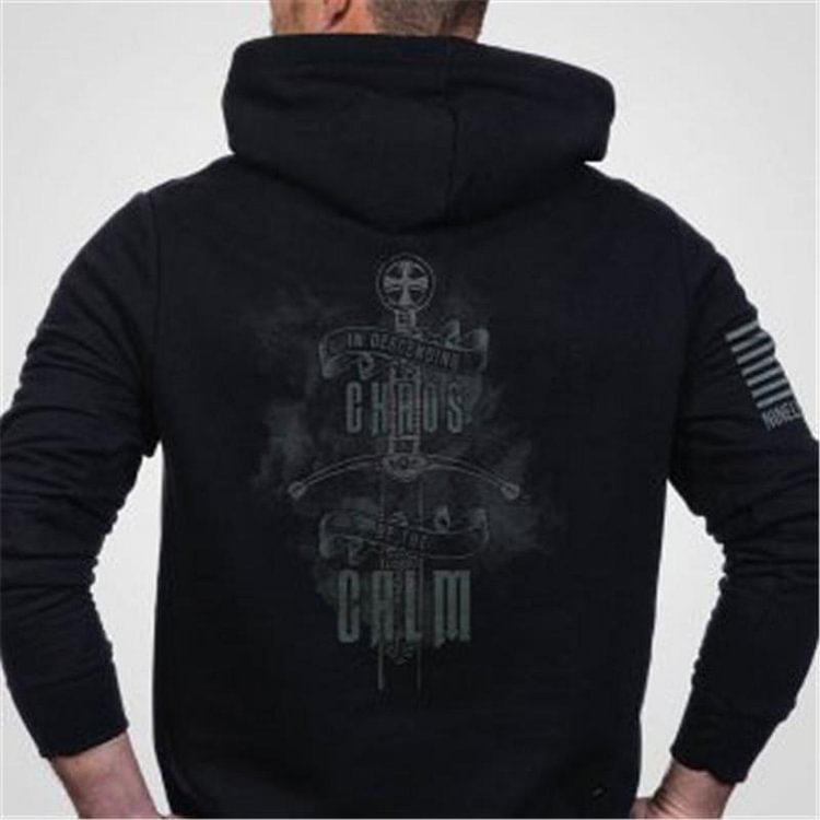 Fashion printed long sleeve sweatshirt