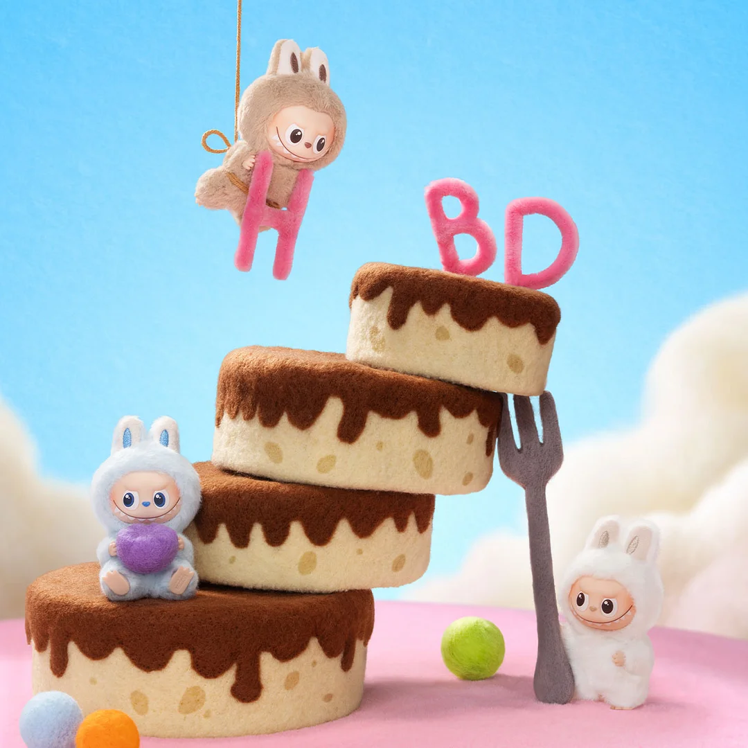 THE MONSTER PIN FOR LOVE SERIES - Vinyl Plush Pendant blind box (A-M)-A