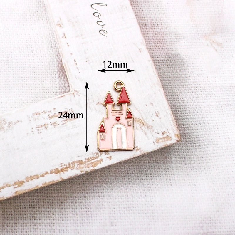 10 Pieces Retro Nostalgic Style Alloy Oil Drop DIY Jewelry Accessories 80 90 S Feeling Bicycle Sewing Machine Camera Pendant