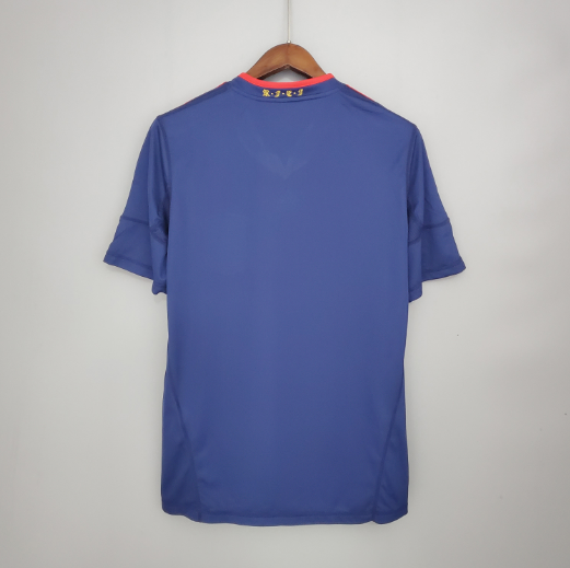 Retro Spain 2010 Away Football T-Shirt Thai Quality