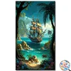 Ship- Round/Square AB Drills Diamond Painting(75*45cm)