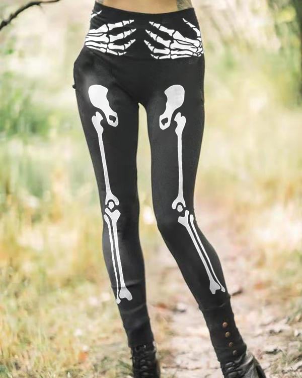 Halloween Print Leggings