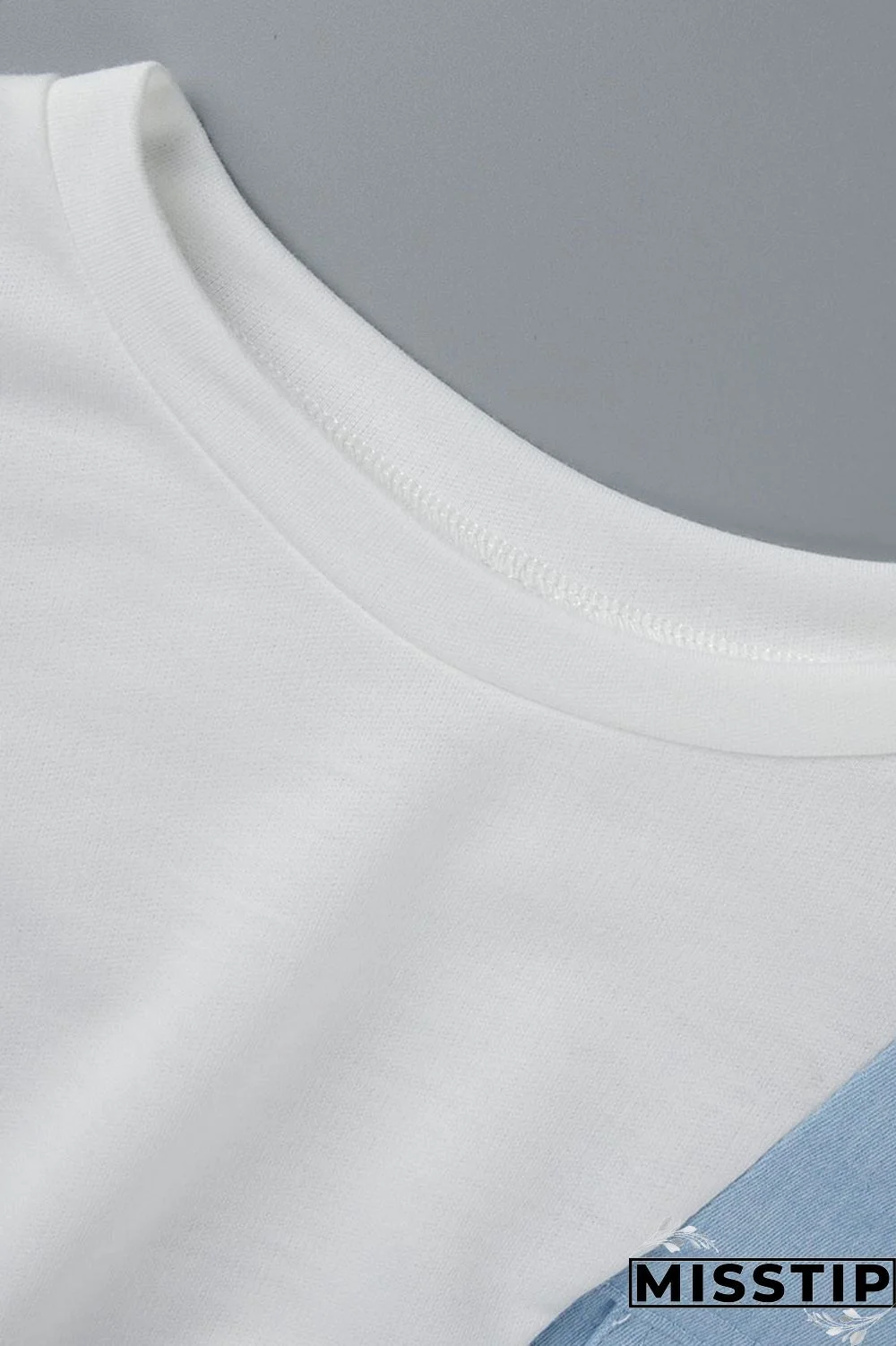 Black Casual Solid Patchwork O Neck Short Sleeve Two Pieces