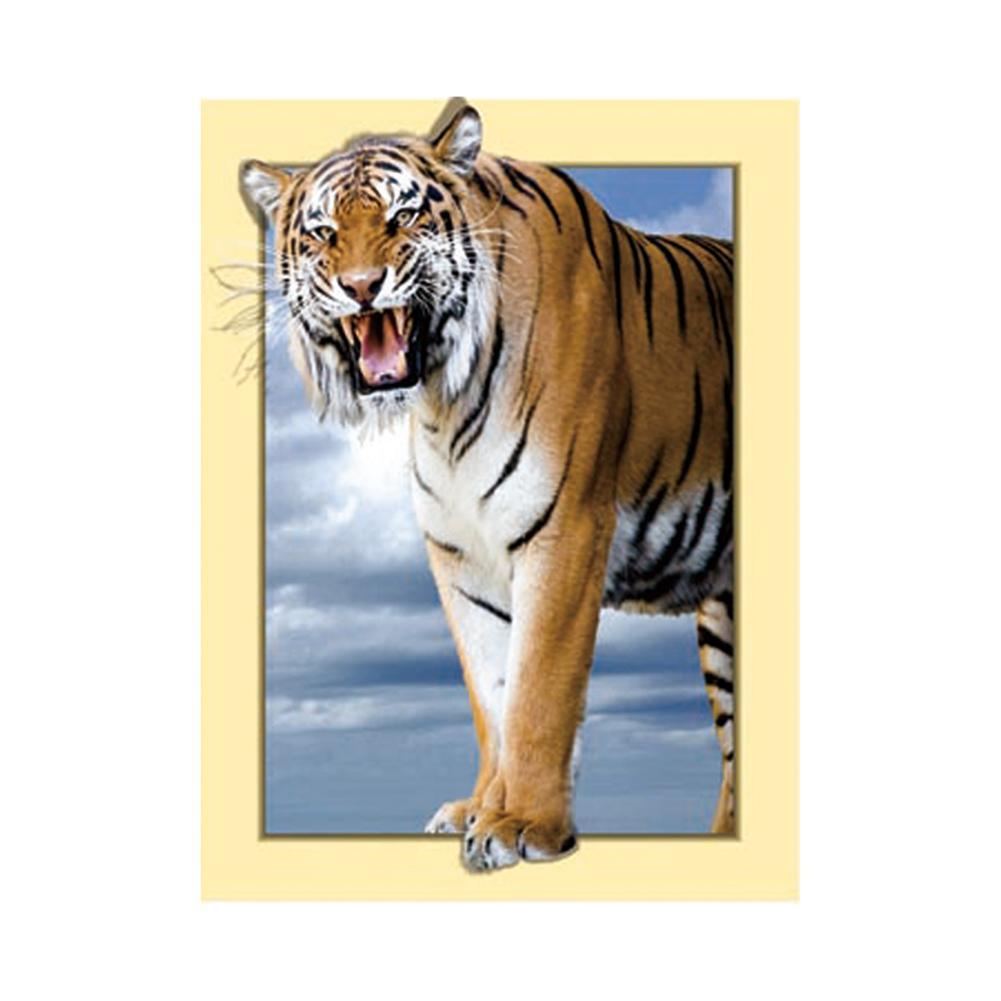 Tiger B Round Drill Diamond Painting 35X45CM(Canvas) gbfke