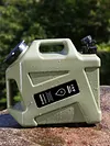 12L Camping Water Container with Spigot Water Storage Tank for Camping Hiking